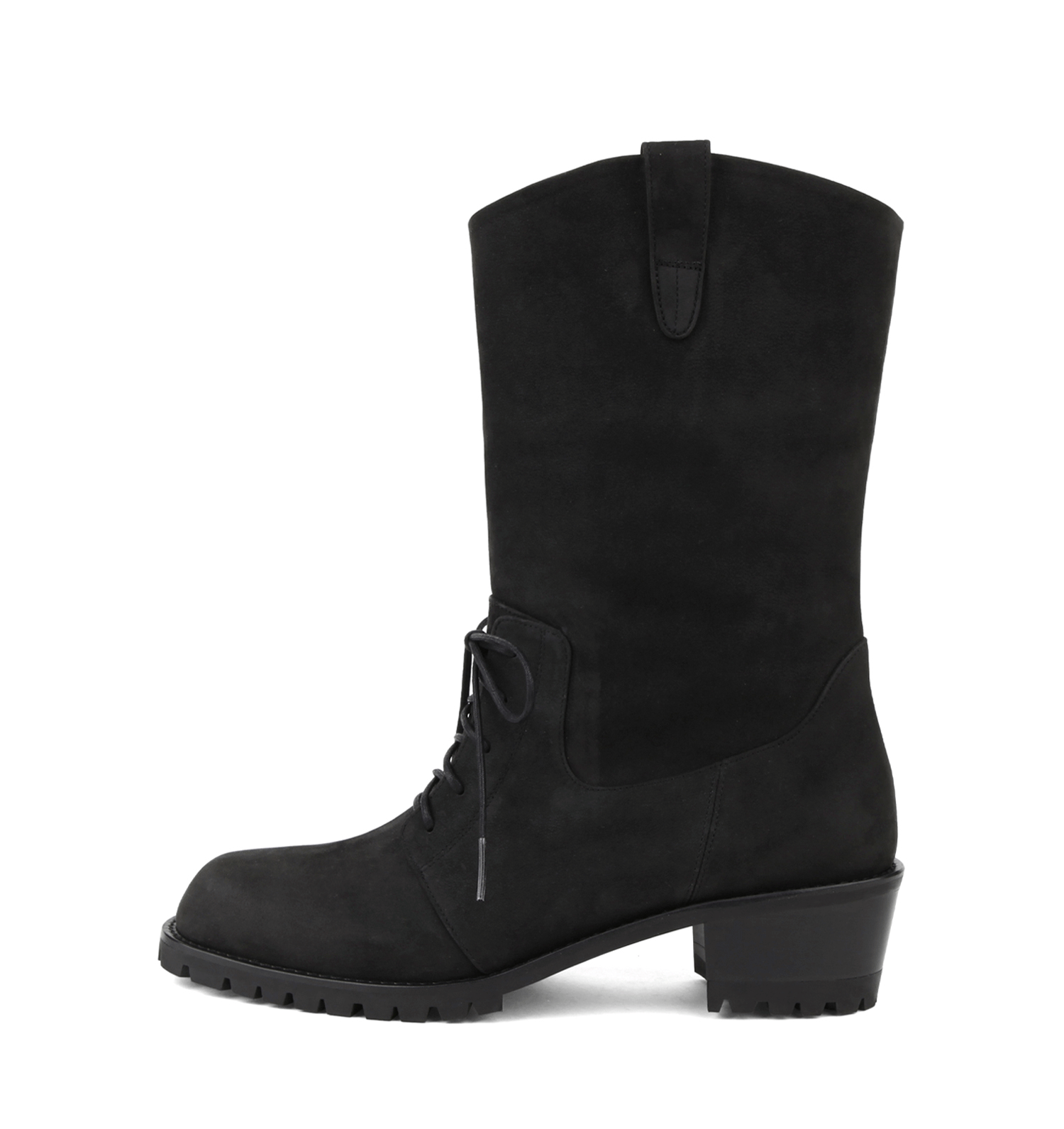 Walk with me Middle Boots - Black