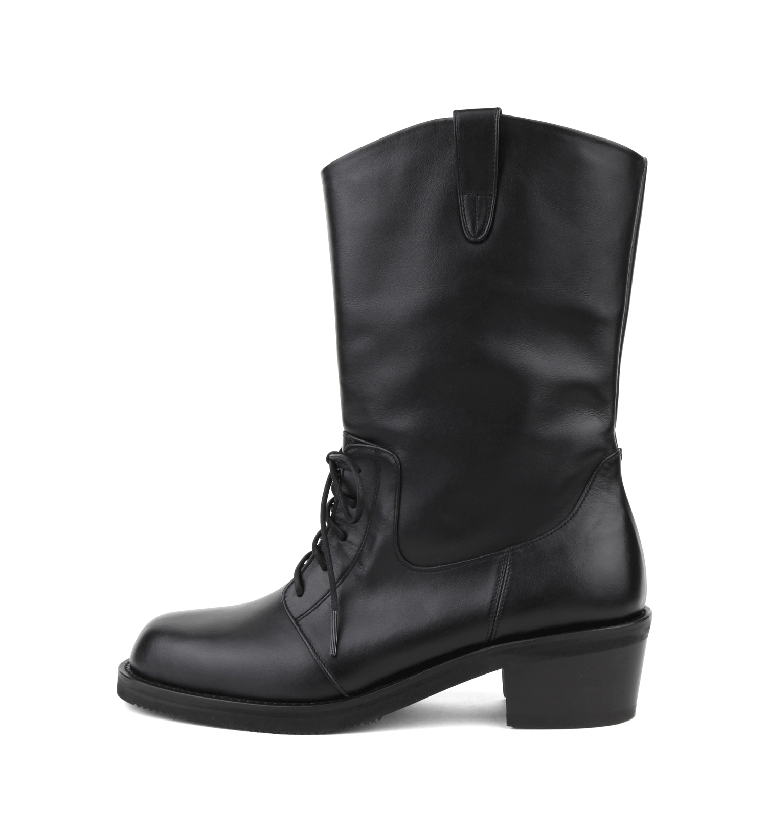 Ride with me Middle Boots - Black